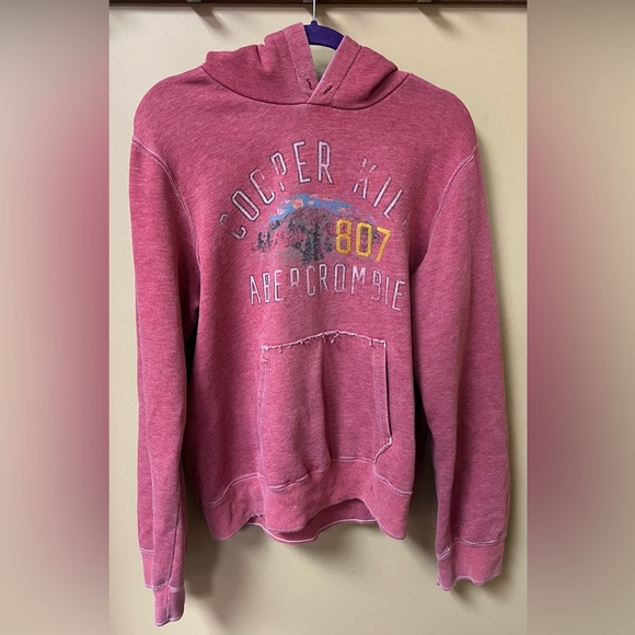 Abercrombie & Fitch Other - Abercrombie & Fitch Vintage Red Cooper Kiln Hoodie ASO Jessica Simpson